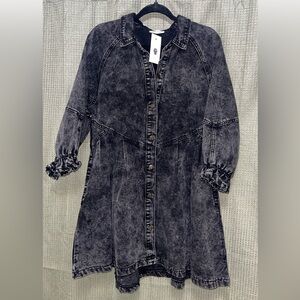 Black Denim dress